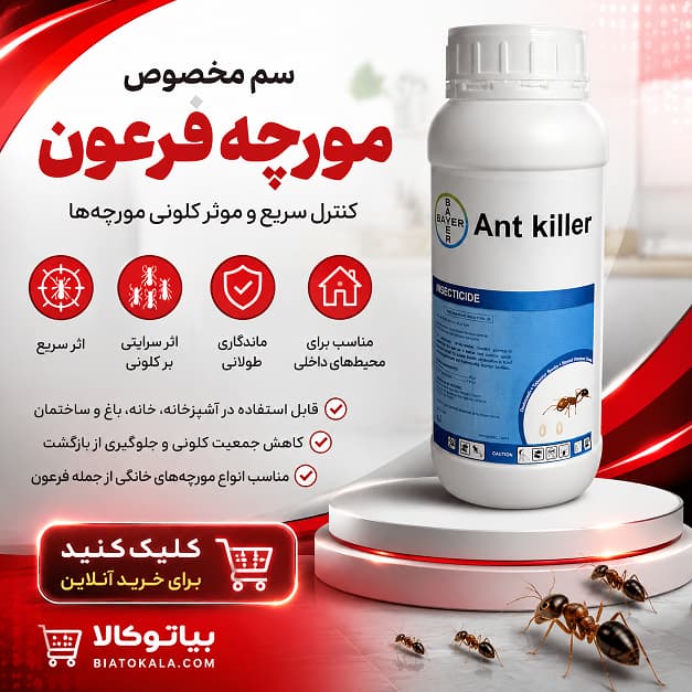سم مورچه فرعون 